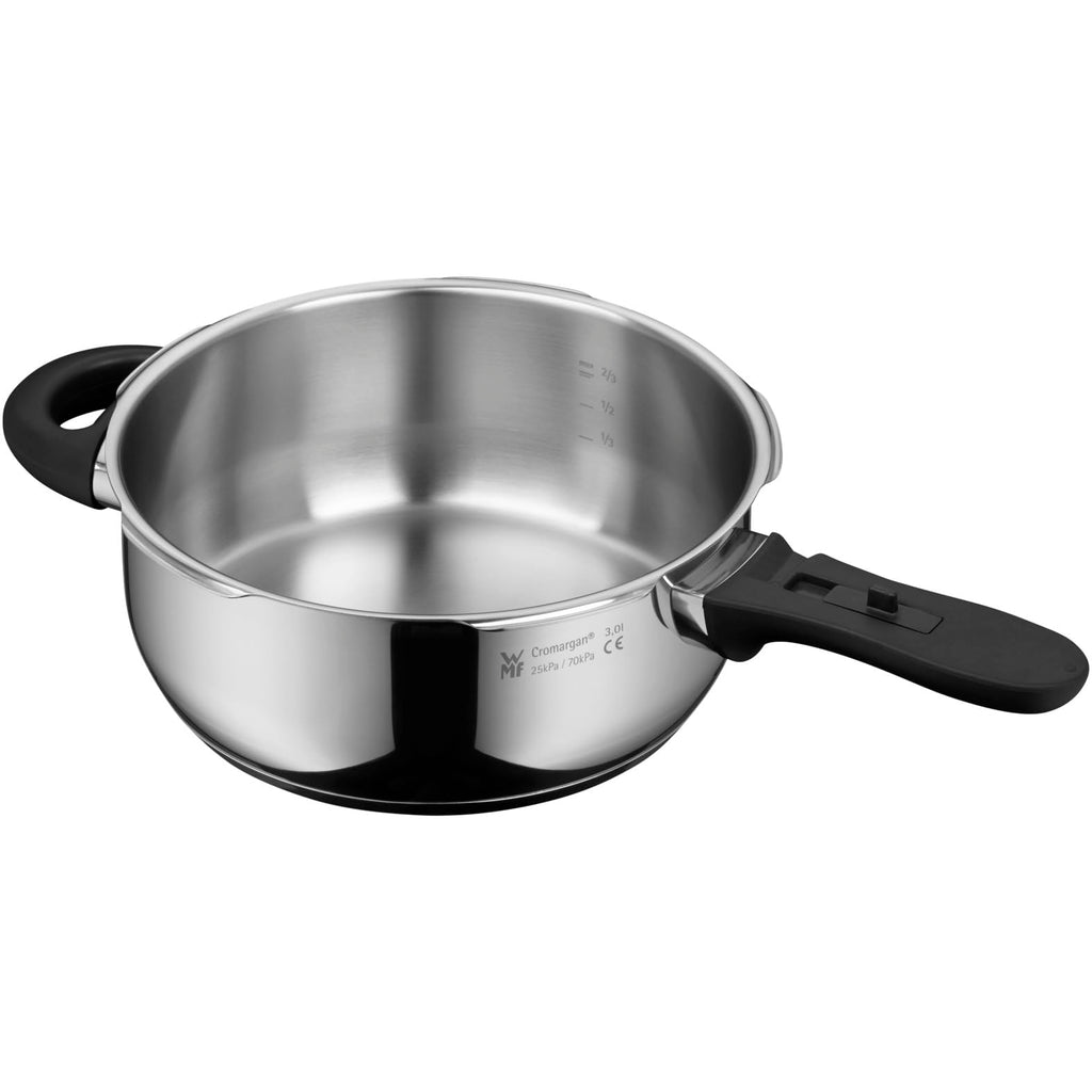 22 cm 6.5 Litre Stainless Steel Quick Cooker Set Q166