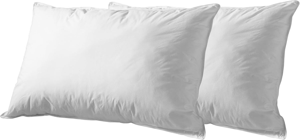 Down Alternative Pillow Set, Soft Microfiber Shell, Set of 2, King Size L318