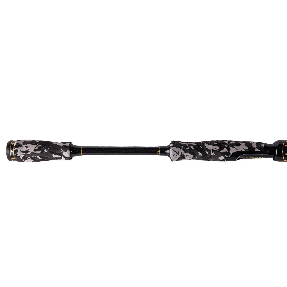 2 Piece 7 Feet 24 Ton Carbon Fiber Spincasting Fishing Rod with 2 Tips F357