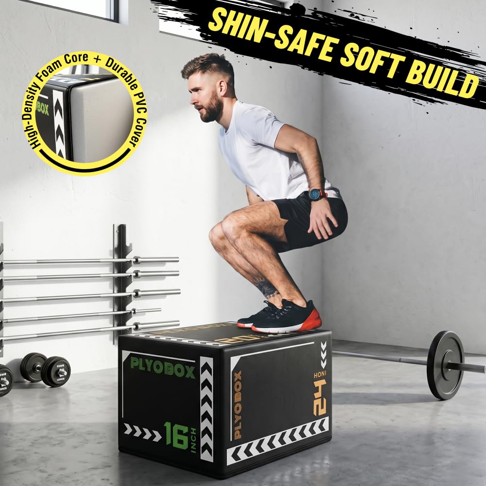 3-in-1 Adjustable Foam Plyo Box C1265