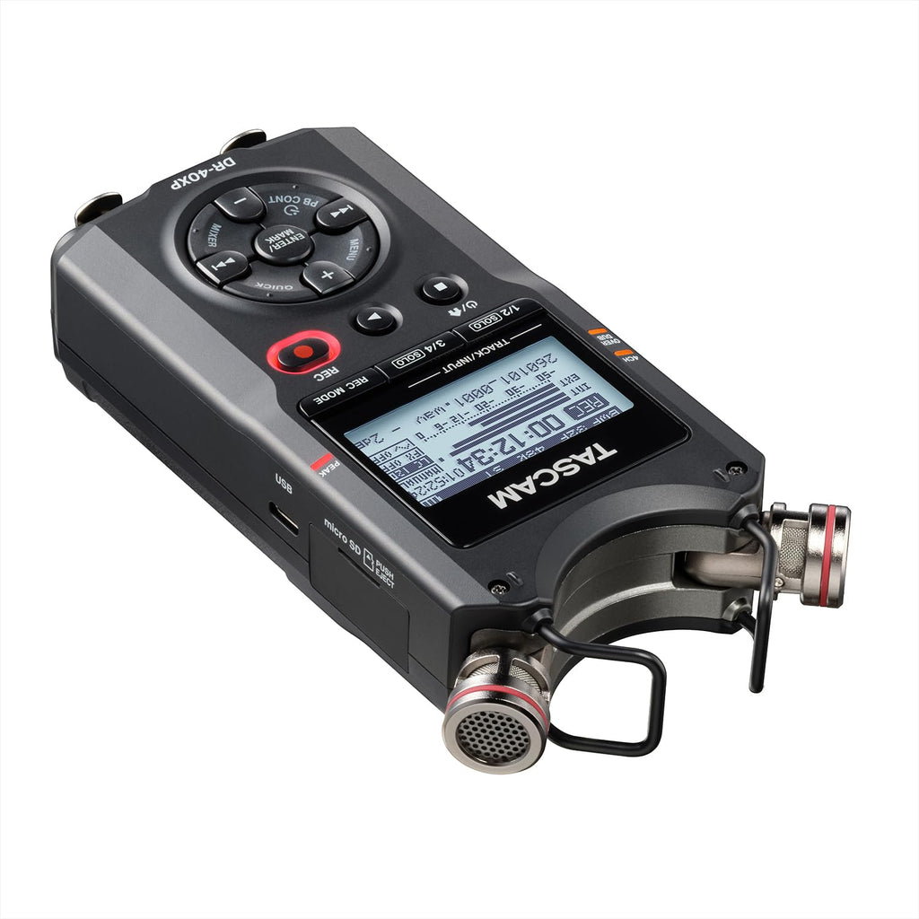 4-Channel 32-Bit Float Portable Handheld Field Recorder and USB-C Audio Interface Q3950