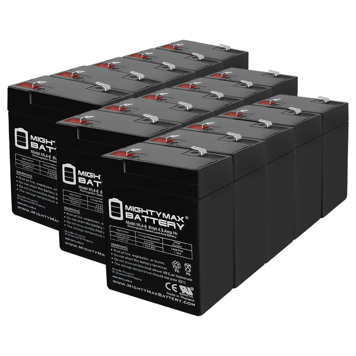 6V 4.5AH SLA Replacement Battery O1342