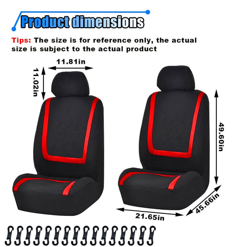 2 Pack Breathable Car Seat Covers G67332