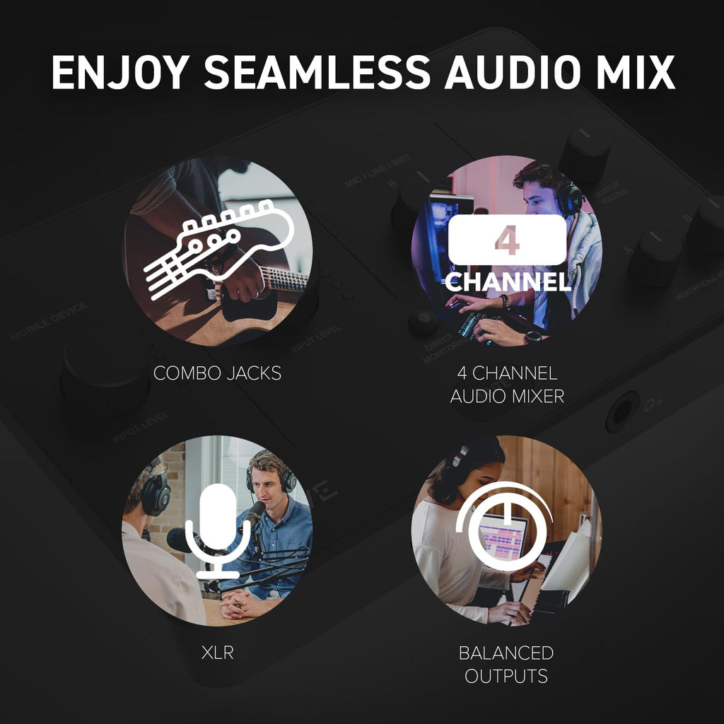 USB Audio Interface with Direct Monitoring C890