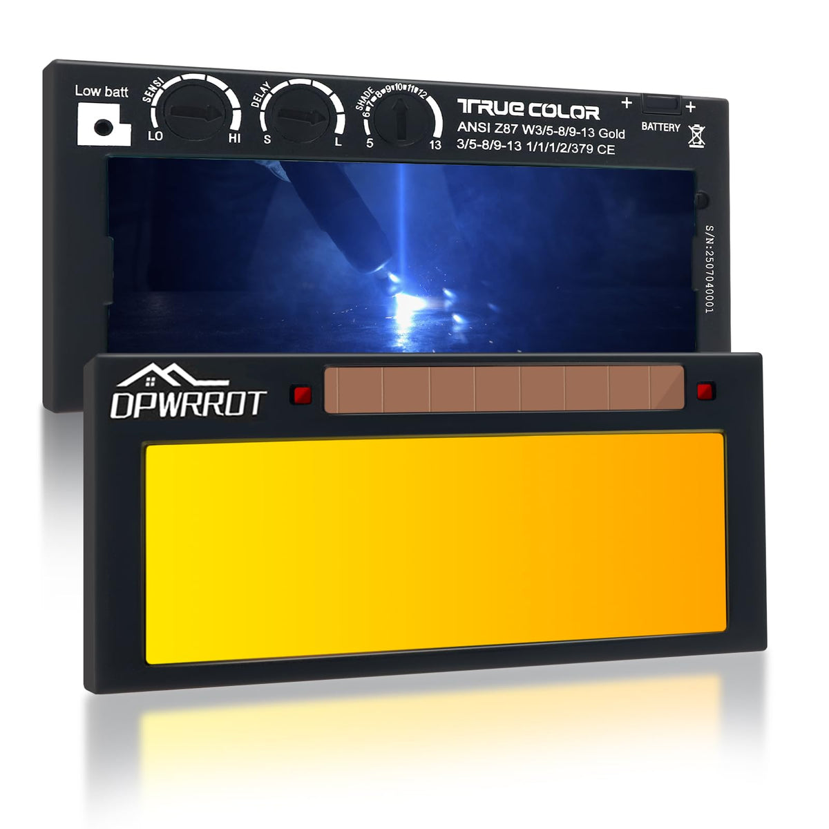 Auto Darkening Welding Lens Shade 5-13 X4284