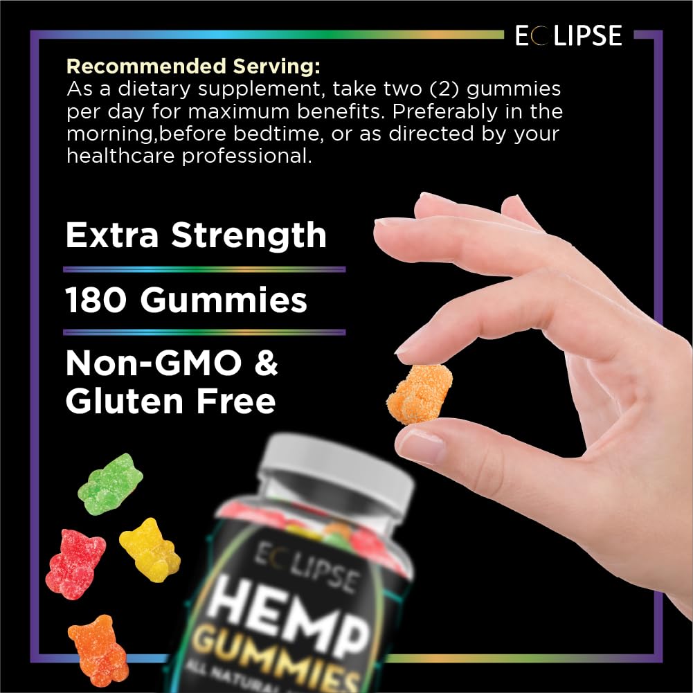 Hemp Gummies 180 Count X5401
