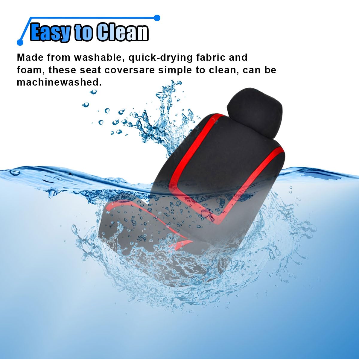 2 Pack Breathable Car Seat Covers G67332