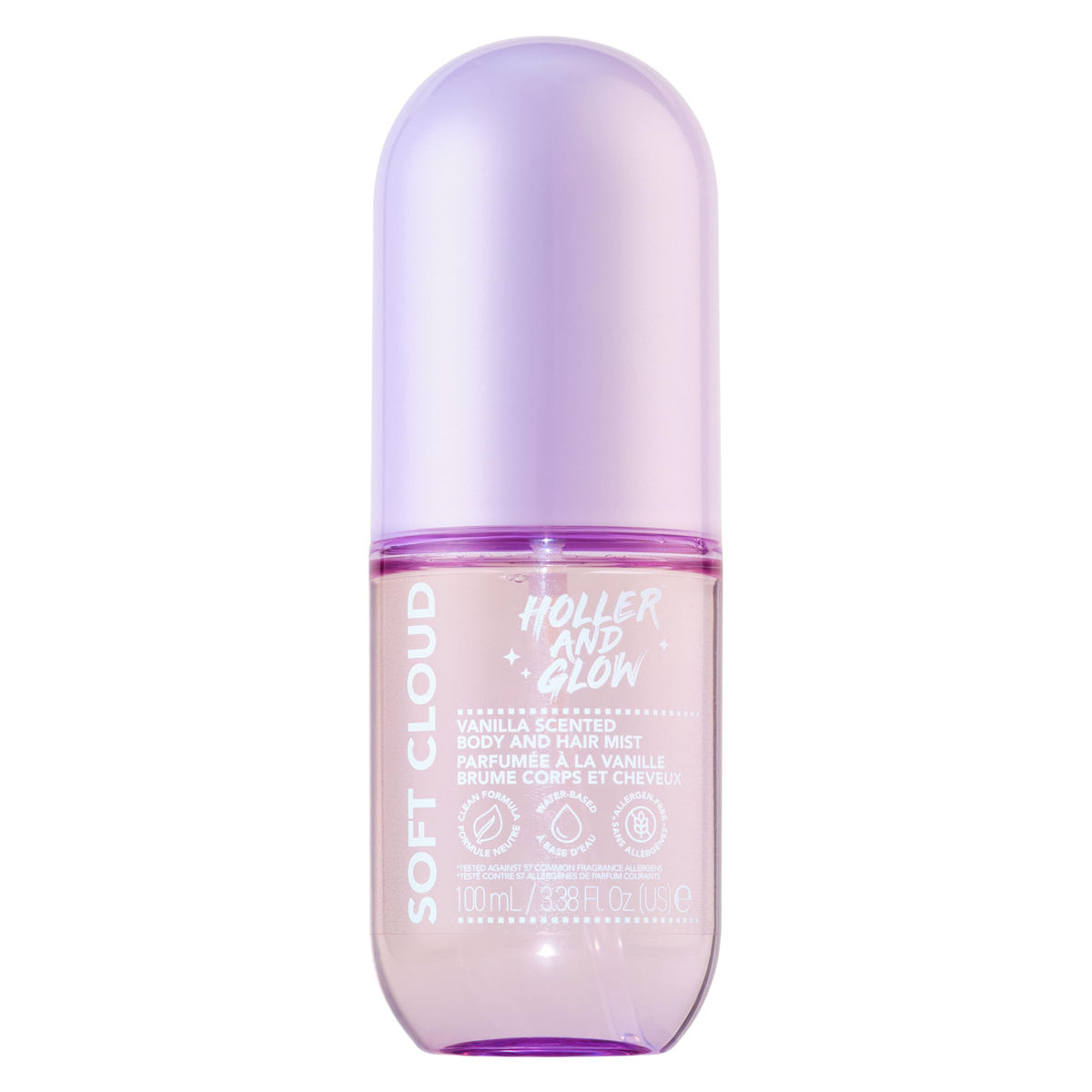 Vanilla Scented Body And Hair Mist, 3.38 Fl Oz J707