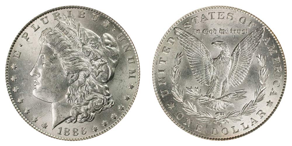 Morgan Silver Dollar Collectible Coin L66509