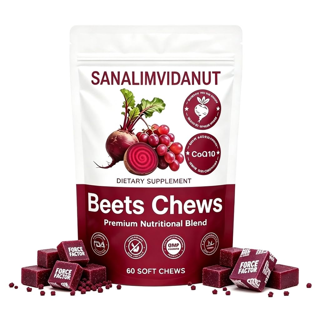 Beets Chews Dietary Supplement, 60 Count R22561