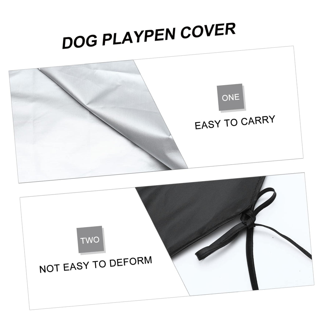 2pcs Heavy Duty Oxford Dog Crate Cover S9539