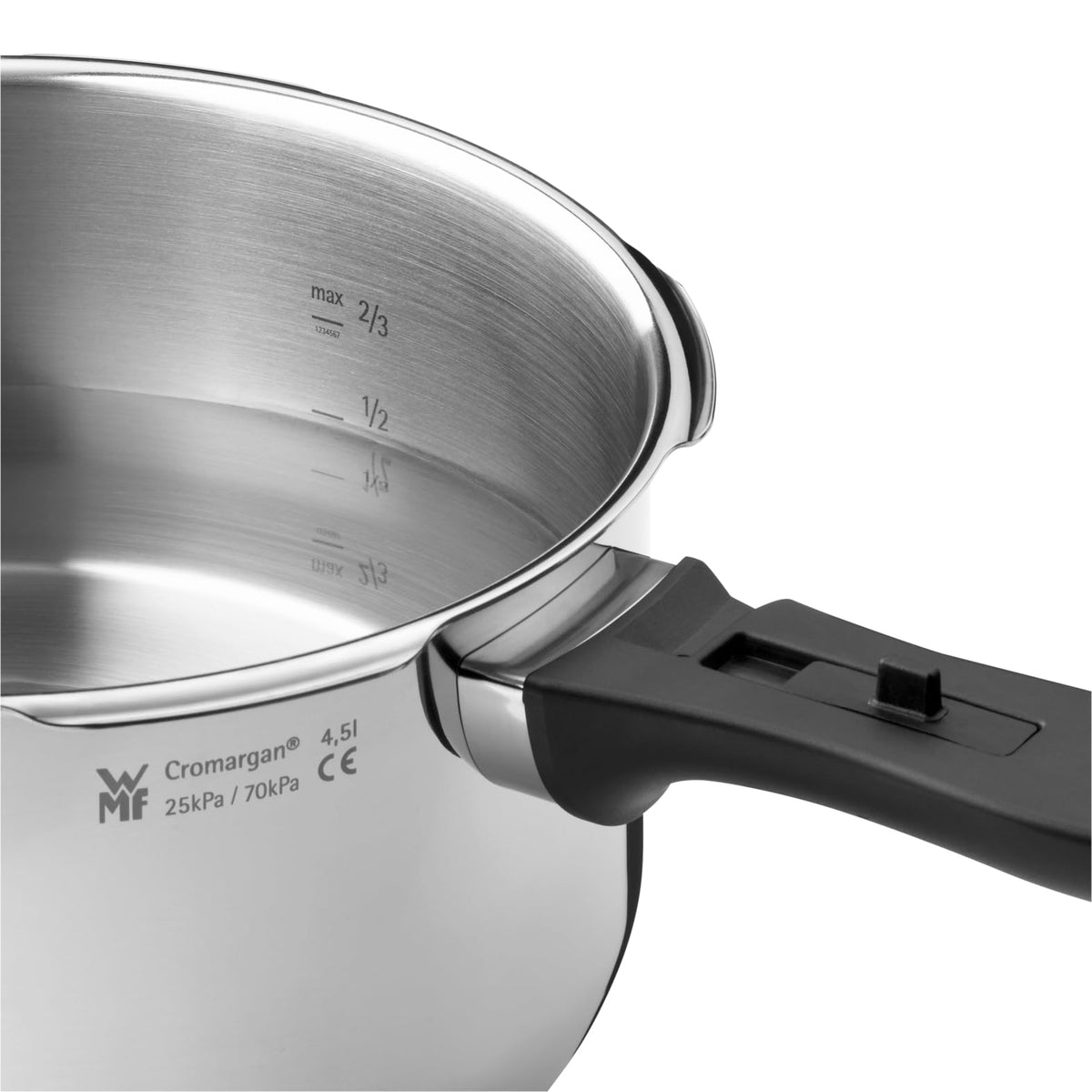 22 cm 6.5 Litre Stainless Steel Quick Cooker Set Q166