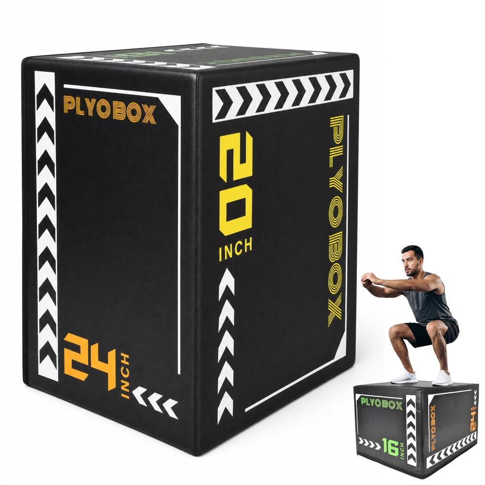 3-in-1 Adjustable Foam Plyo Box C1265