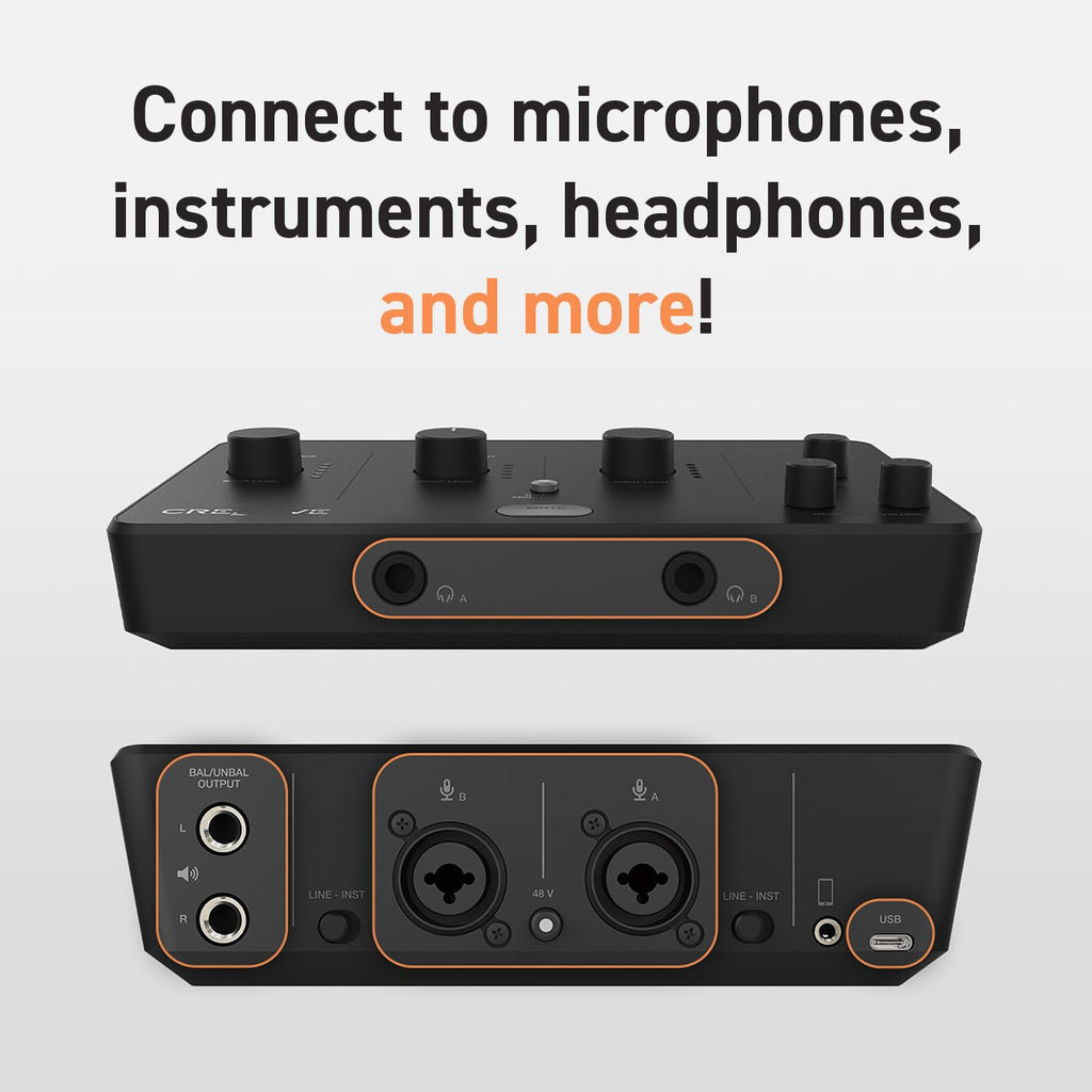 USB Audio Interface with Direct Monitoring C890