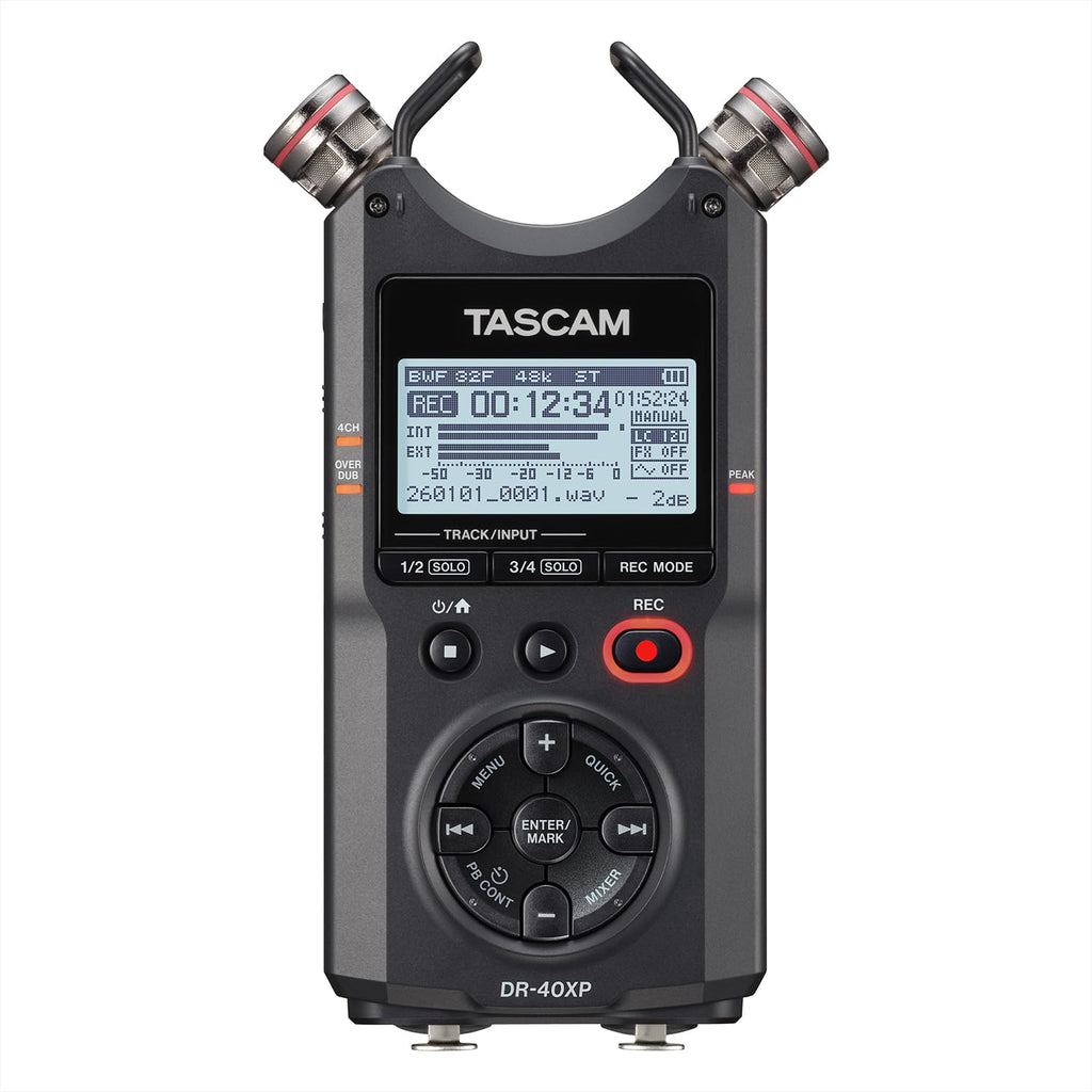 4-Channel 32-Bit Float Portable Handheld Field Recorder and USB-C Audio Interface Q3950