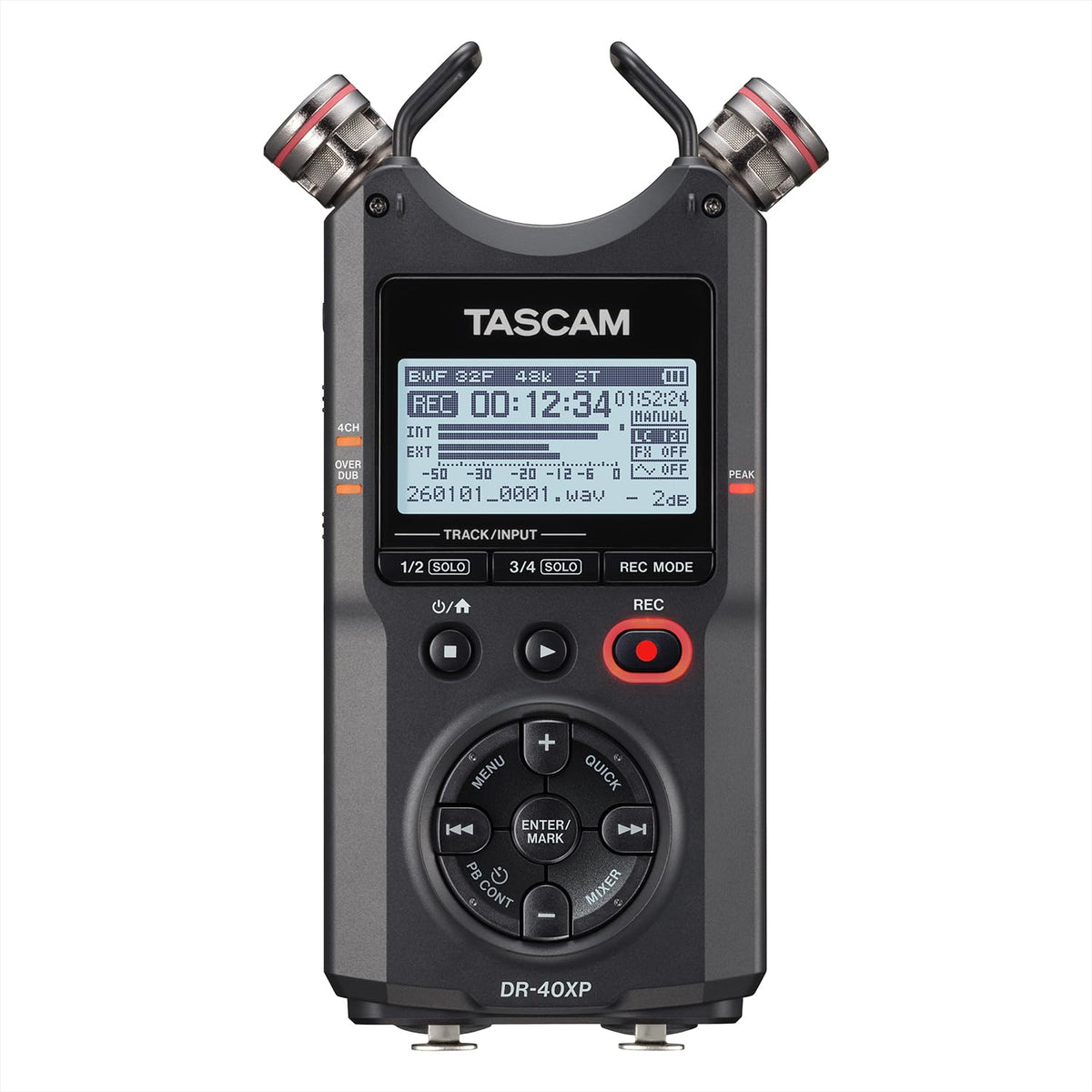 4-Channel 32-Bit Float Portable Handheld Field Recorder and USB-C Audio Interface Q3950