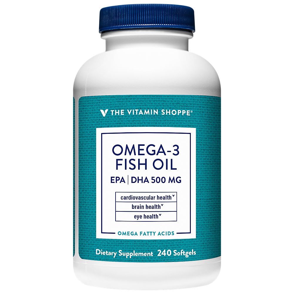 Omega 3 Fish Oil 1000 MG 240 Softgels R191