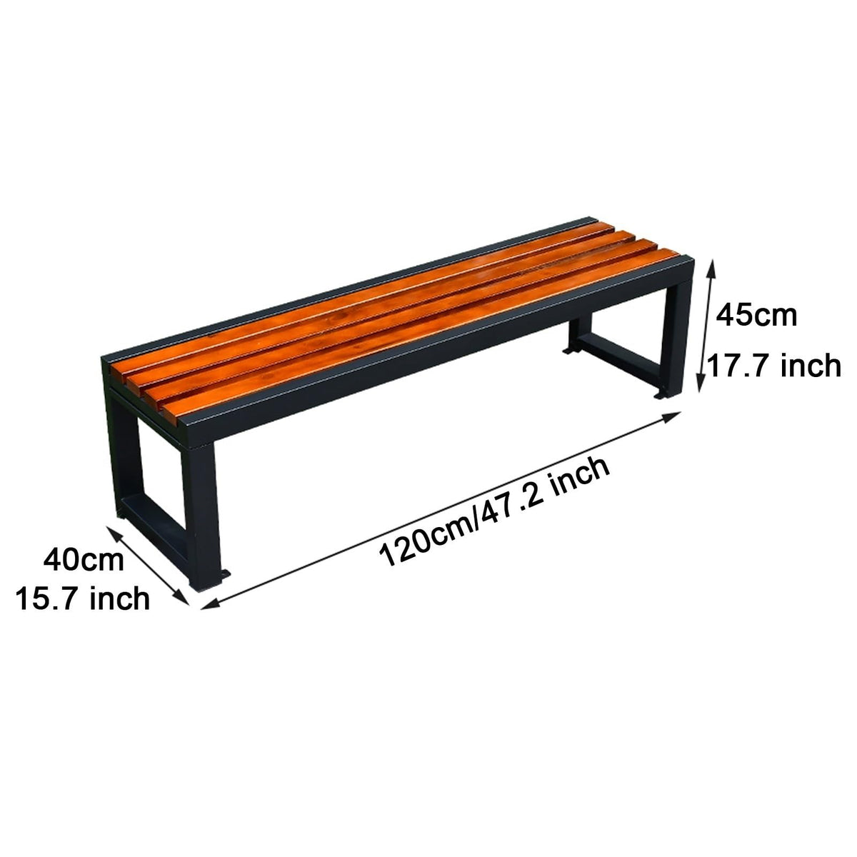 Cast Iron Outdoor Bench C47188