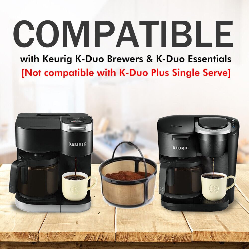 Reusable 8-12 Cup Basket Coffee Filter 2 Pack BPA Free E32959