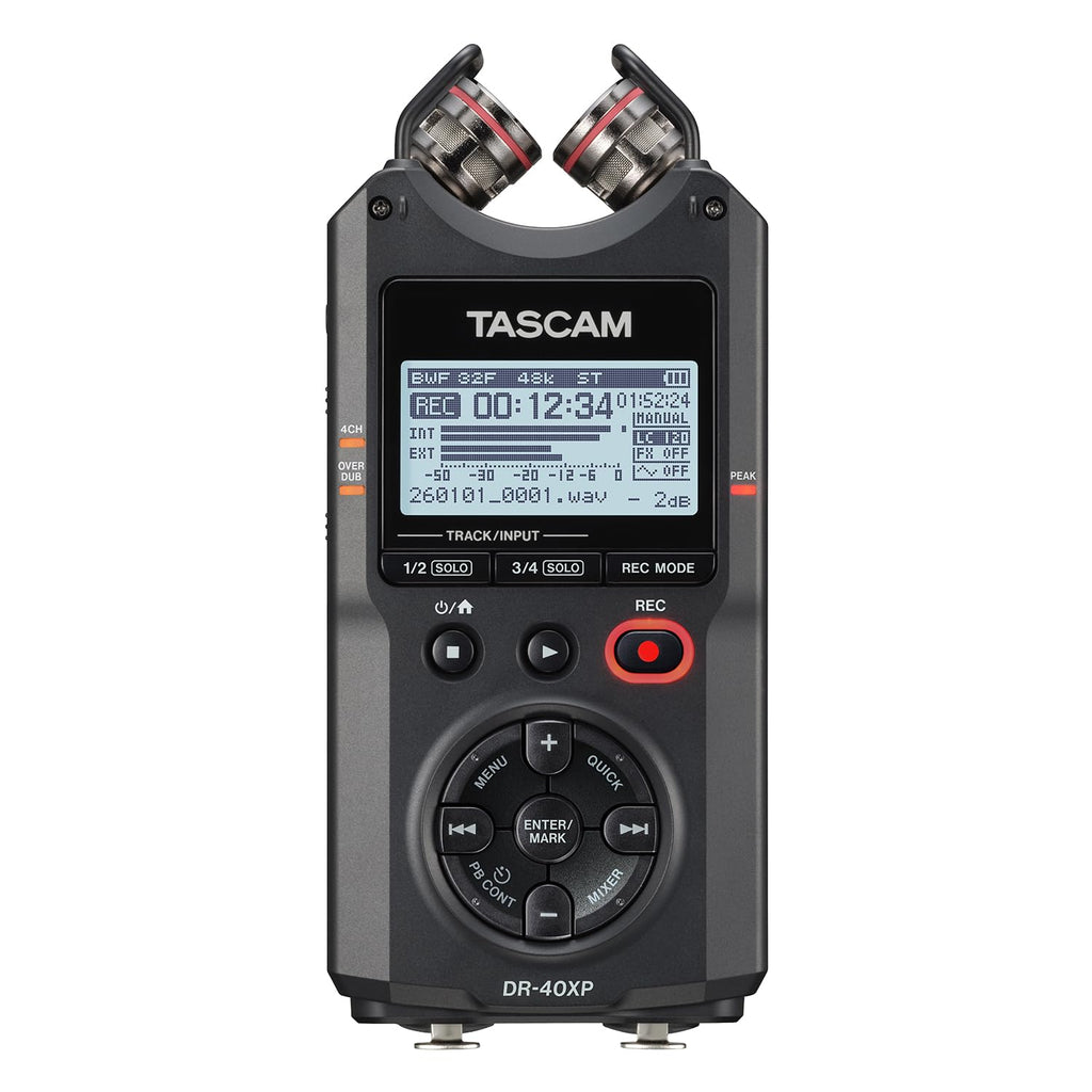 4-Channel 32-Bit Float Portable Handheld Field Recorder and USB-C Audio Interface Q3950