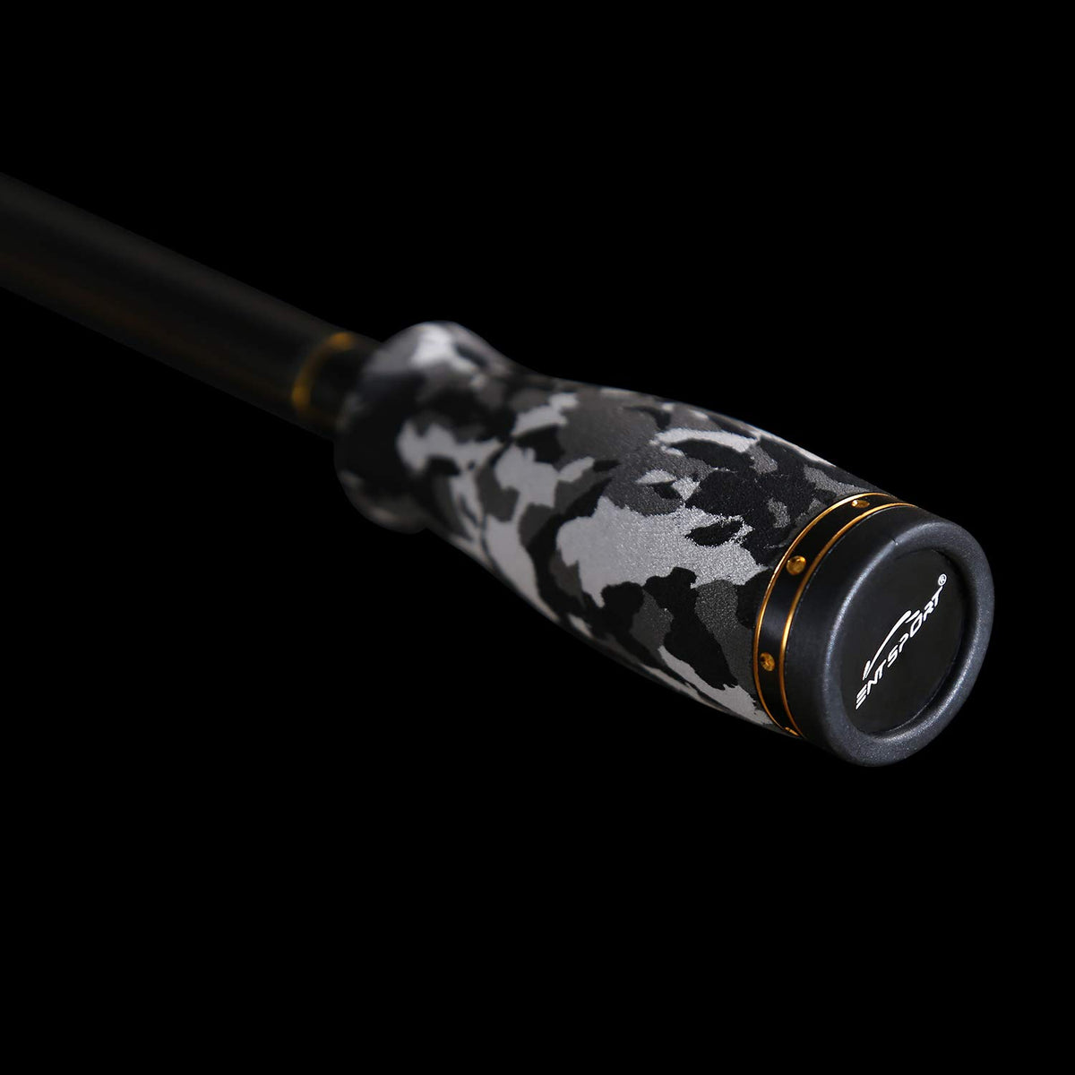 2 Piece 7 Feet 24 Ton Carbon Fiber Spincasting Fishing Rod with 2 Tips F357