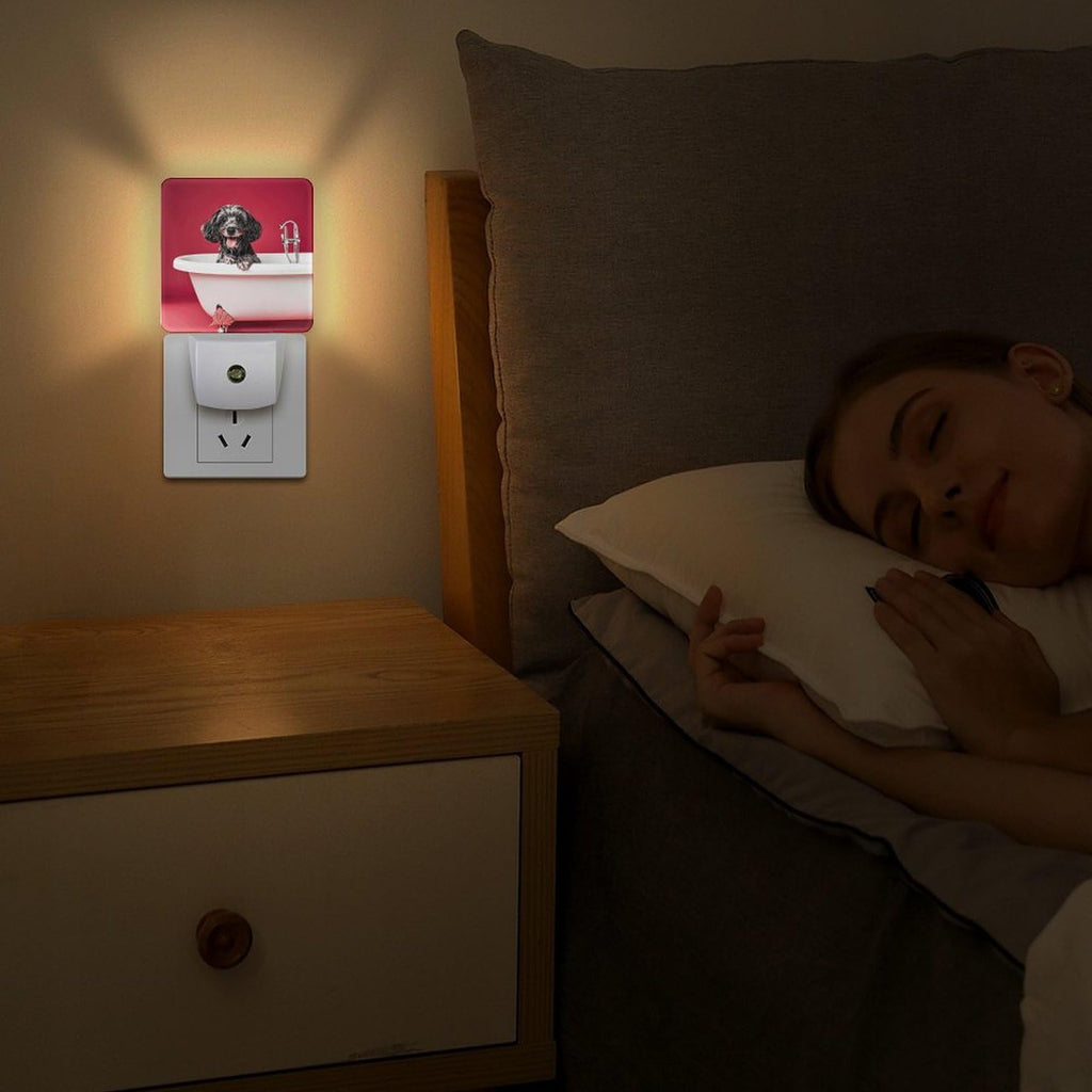LED Night Lights Plug Into Wall with Dusk to Dawn Sensor J577