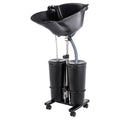 Electric Portable Shampoo Bowl, Black H547762