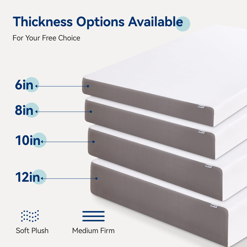 Memory Foam Mattress Medium Firm 12 Inch Full R24114