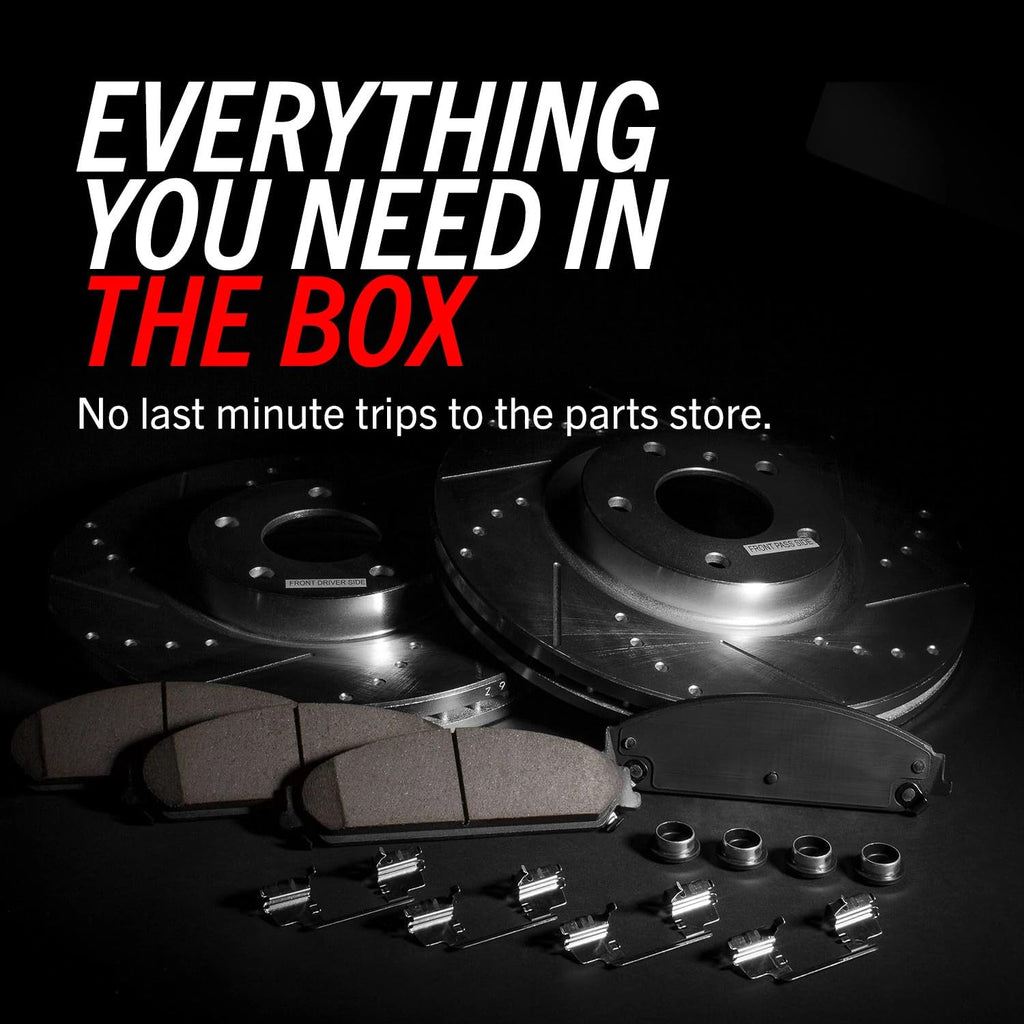 Brake Pad & Rotor Kit Front & Rear E727606