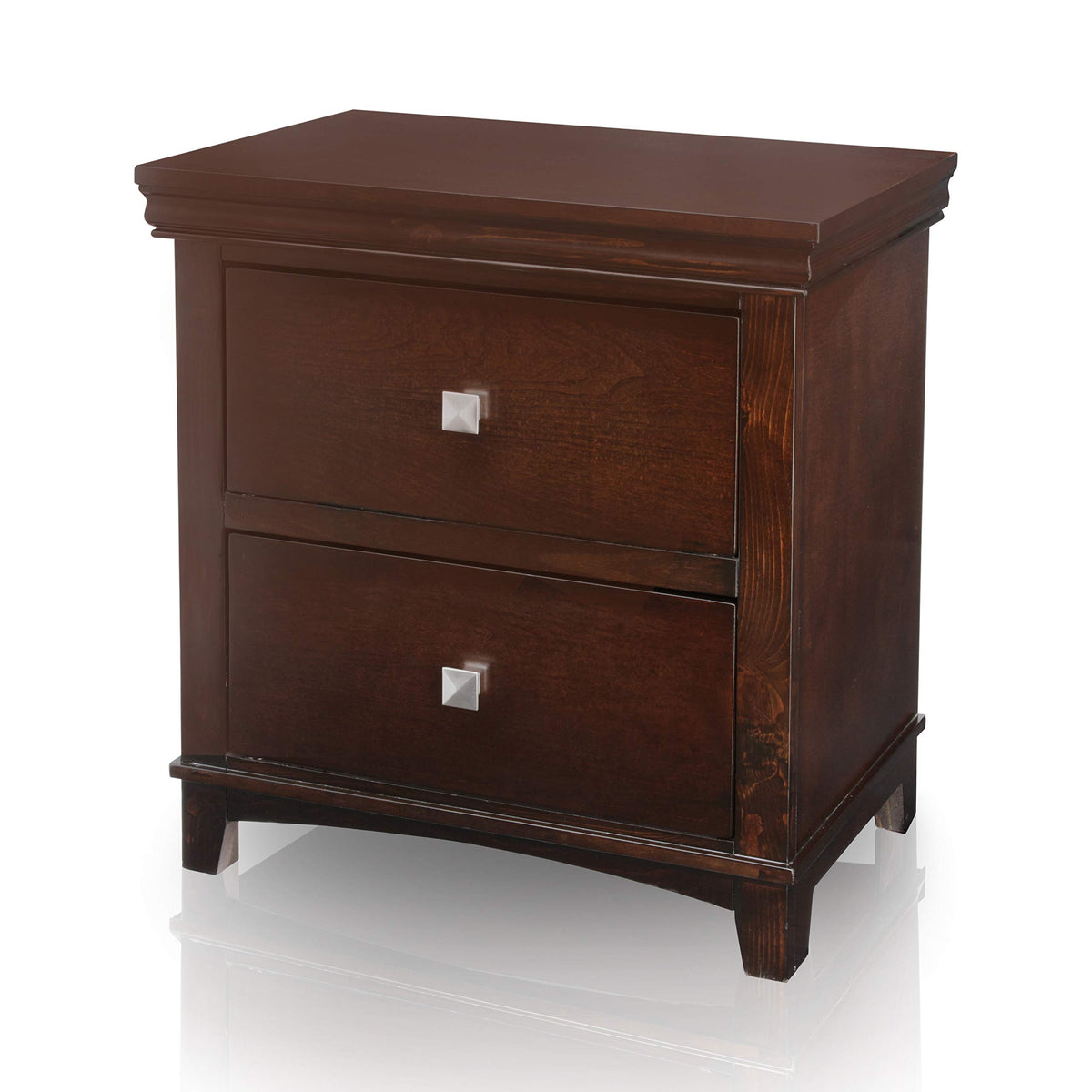 Brown Cherry 2-Piece California King Bedroom Set B285