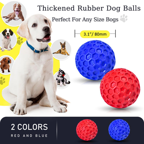 2 Pack Rubber Dog Chew Balls T172534