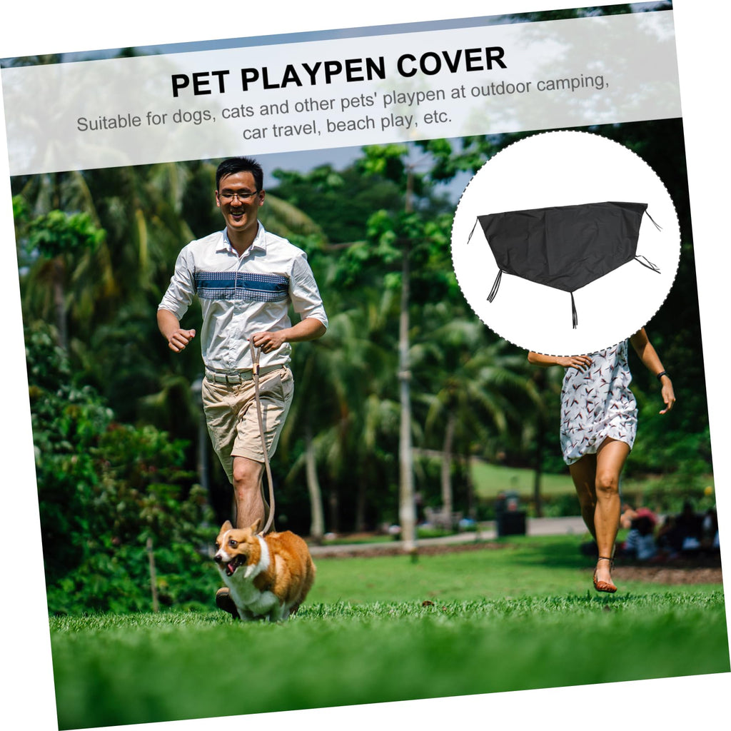 2pcs Heavy Duty Oxford Dog Crate Cover S9539