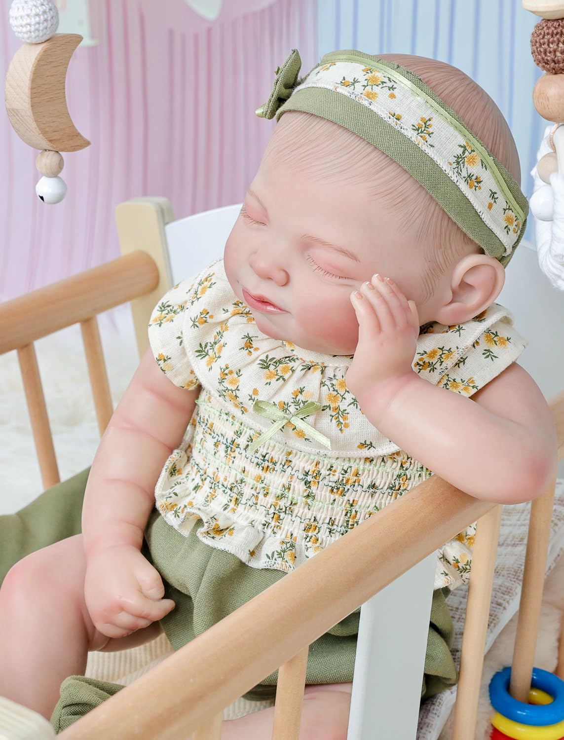 Realistic 20 Inch Baby Doll with Accessories T13385