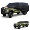 Truck Cover with Camper Shell Topper, Waterproof All Weather with Door Zipper R166307