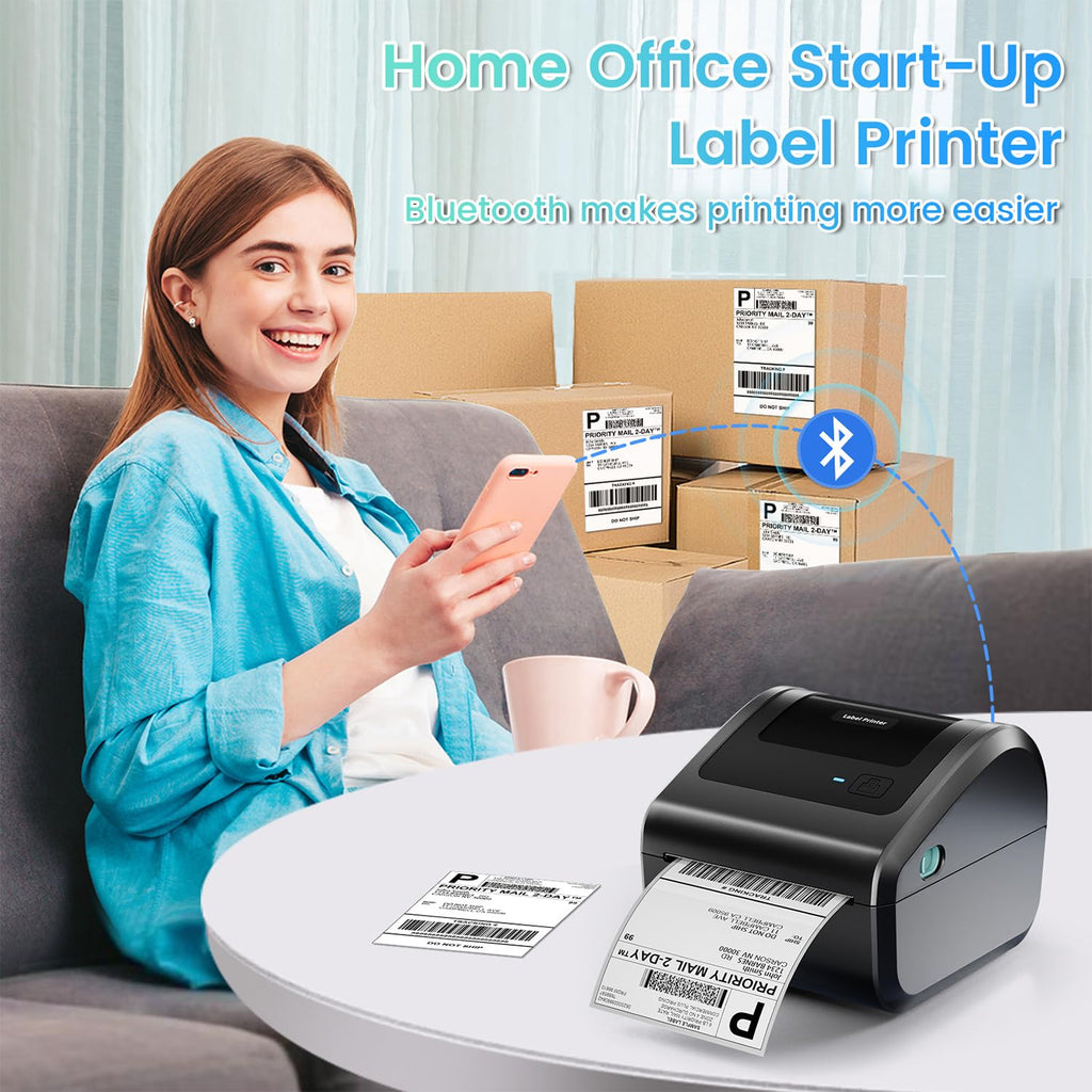 Bluetooth Shipping Label Printer P12740
