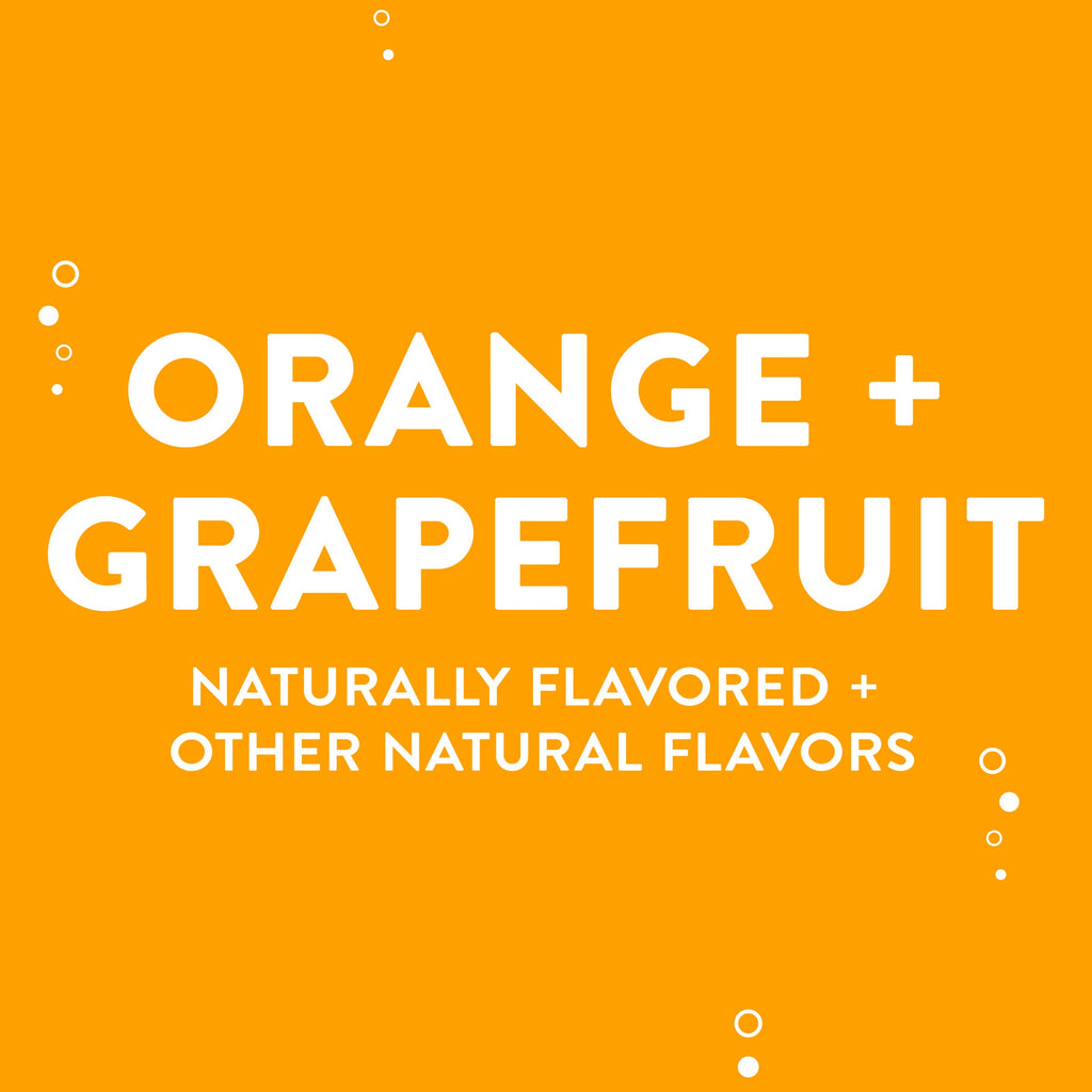 Orange Grapefruit Sparkling Water 8 Pack I92235