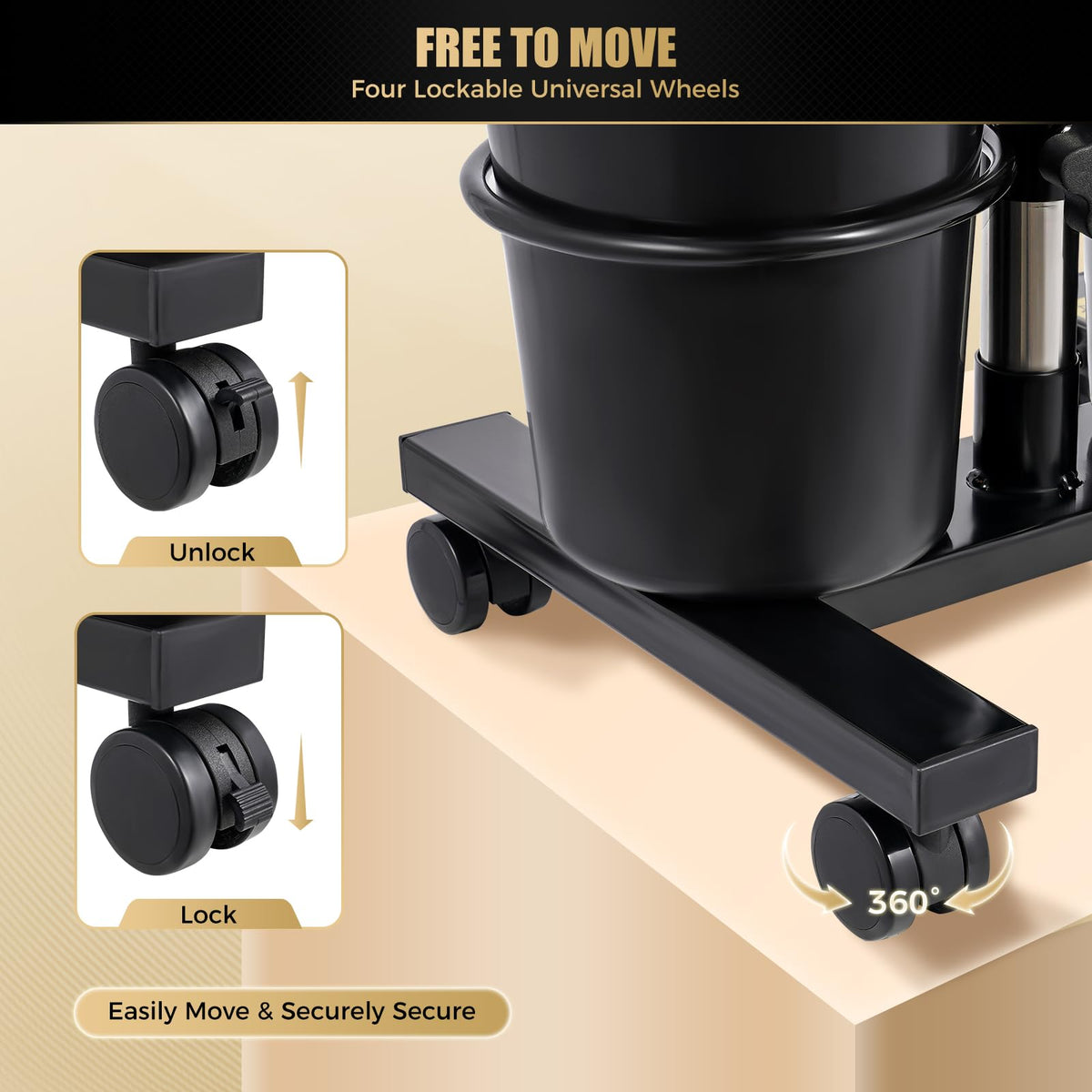 Electric Portable Shampoo Bowl, Black H547762
