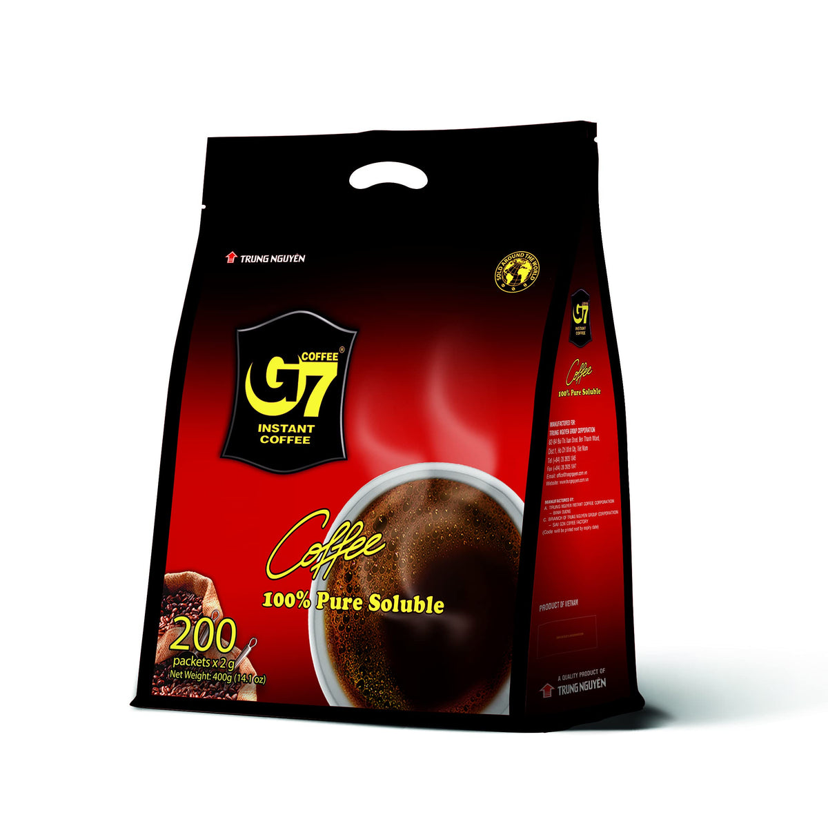 Black Instant Coffee 200 Sachets M506555