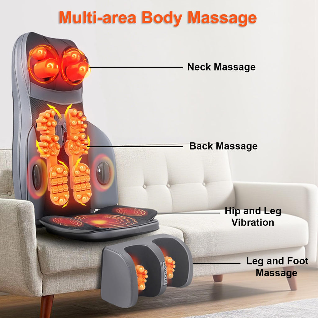 Shiatsu Back Massager with Heat A895