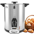 45 Cup 8L Commercial Coffee Urn 950W Hot Beverage Dispenser with Double Faucet F370237