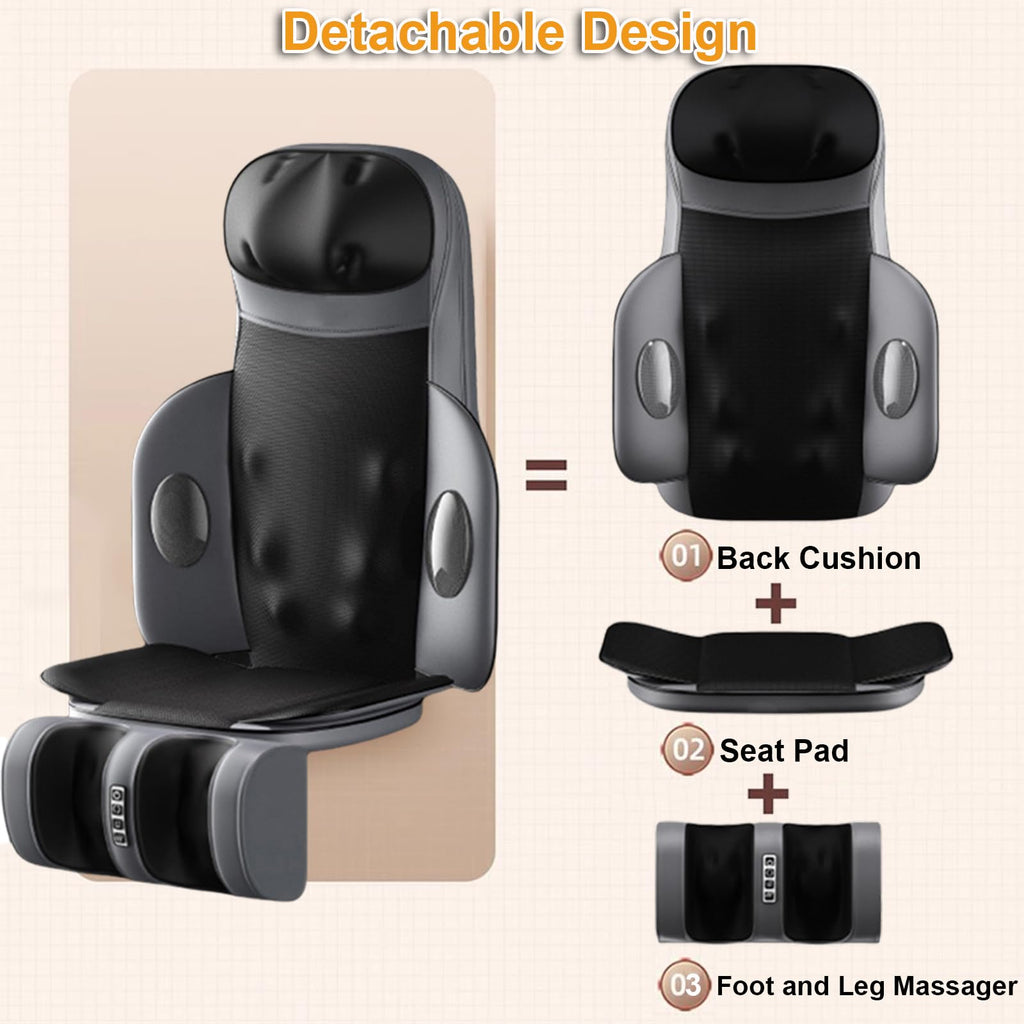 Shiatsu Back Massager with Heat A895