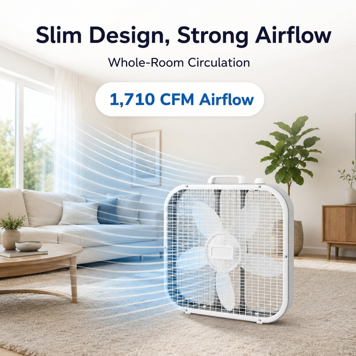 20 Inch 3 Speeds Box Fan G635