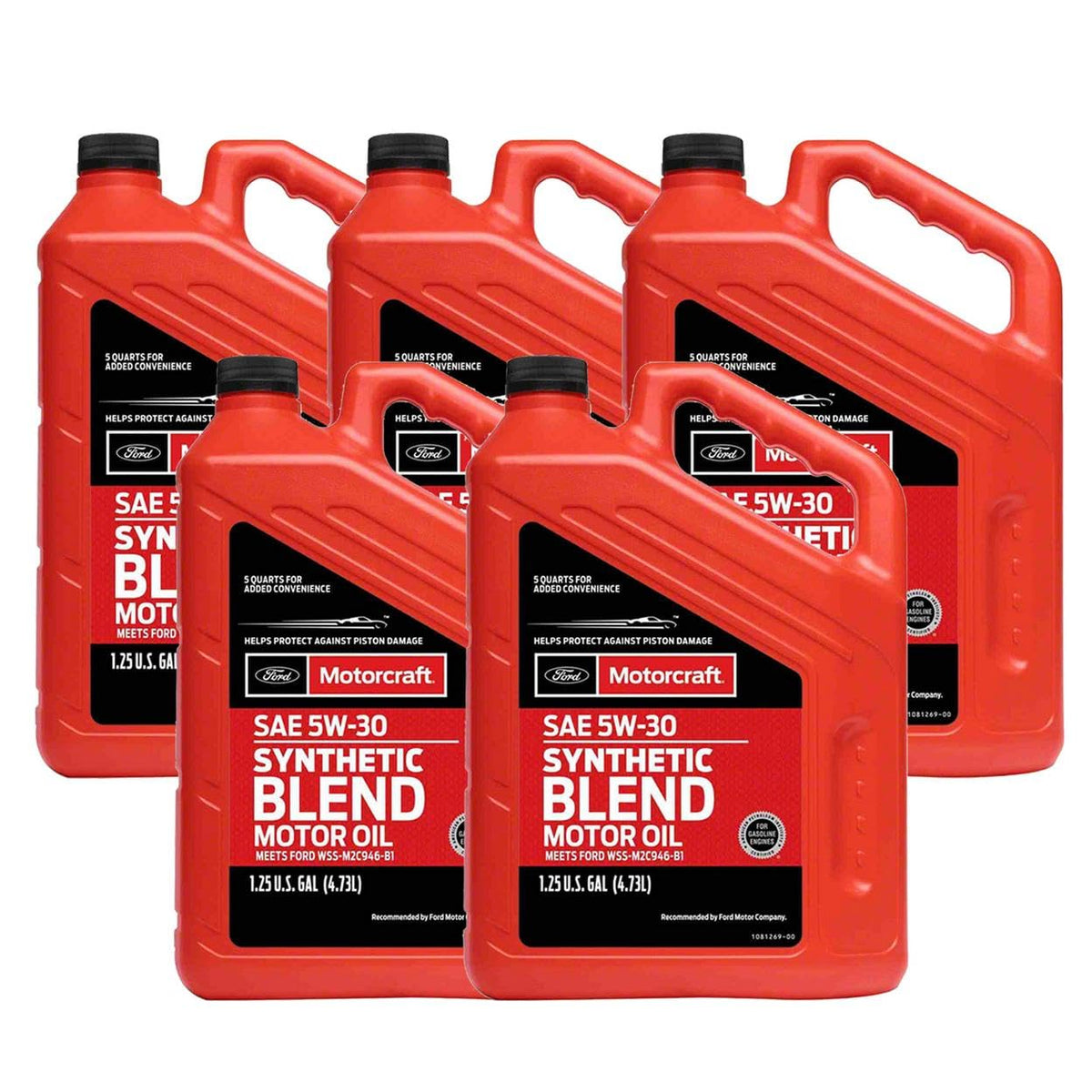 5W-30 Synthetic Blend Motor Oil 25 Quart I2450