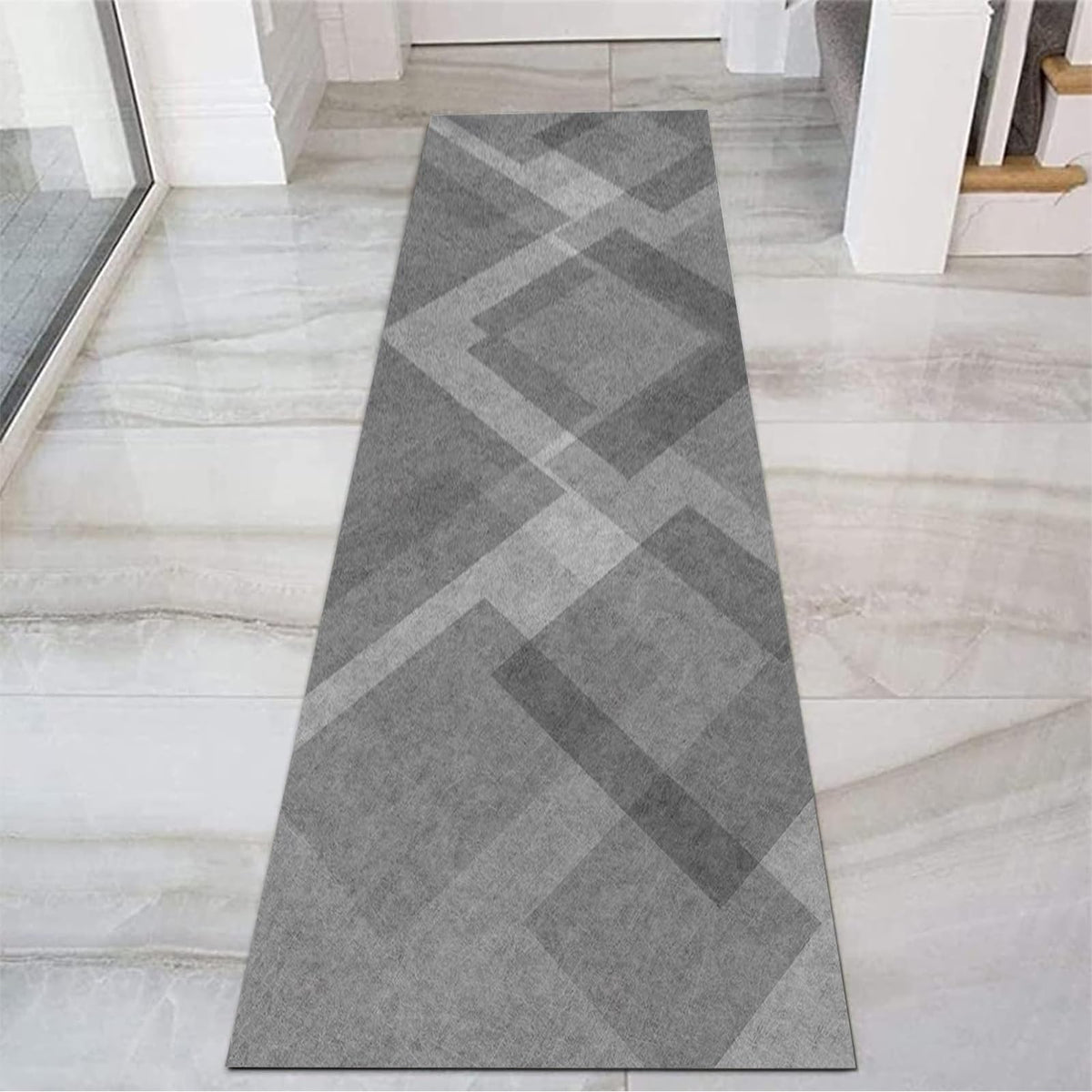 Non Slip Washable Low-Pile Runner Rug 60x300cm S5941
