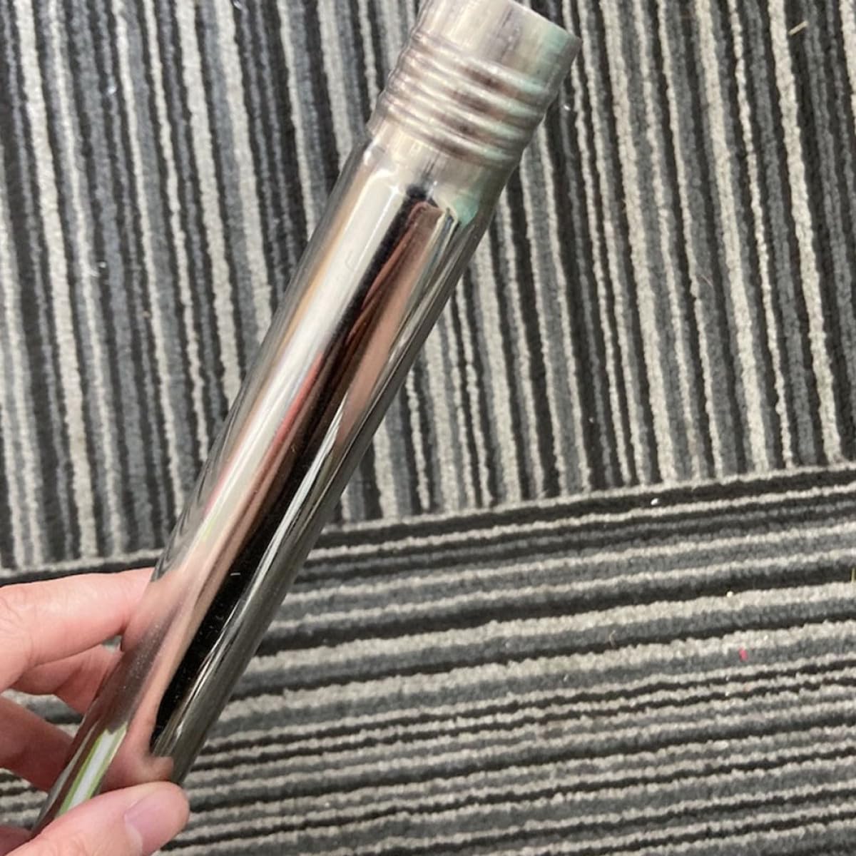 2pcs Stainless Steel Flag Pole Set 1.5m Rustproof O645941