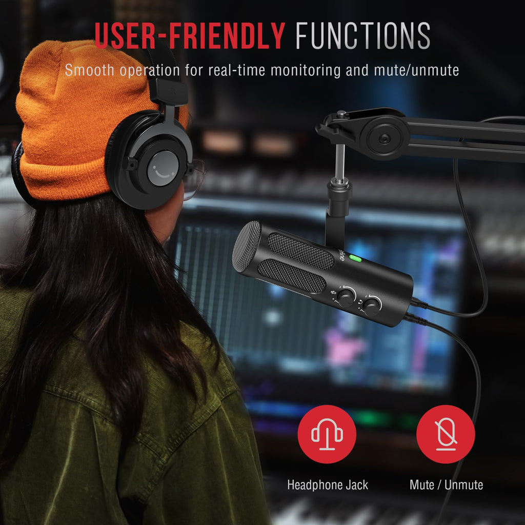 XLR USB Dynamic Microphone Z5283