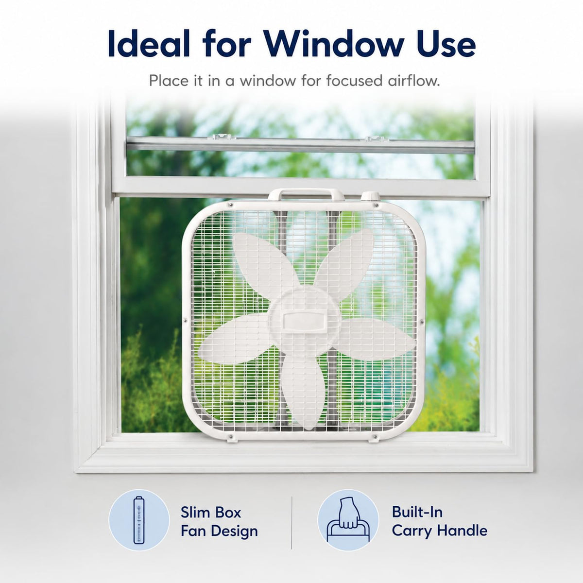 20 Inch 3 Speeds Box Fan G635