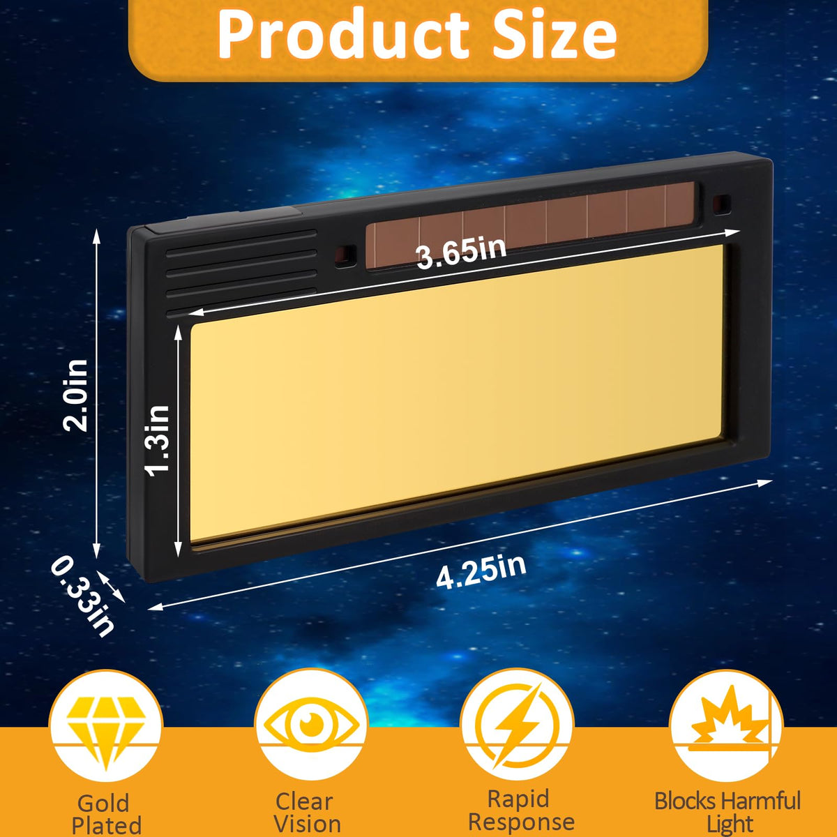 Auto Darkening Welding Lens Shade 5-13 X4284