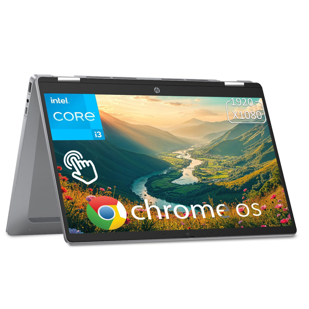 14" 2 in 1 Touchscreen Chromebook Laptop N9687