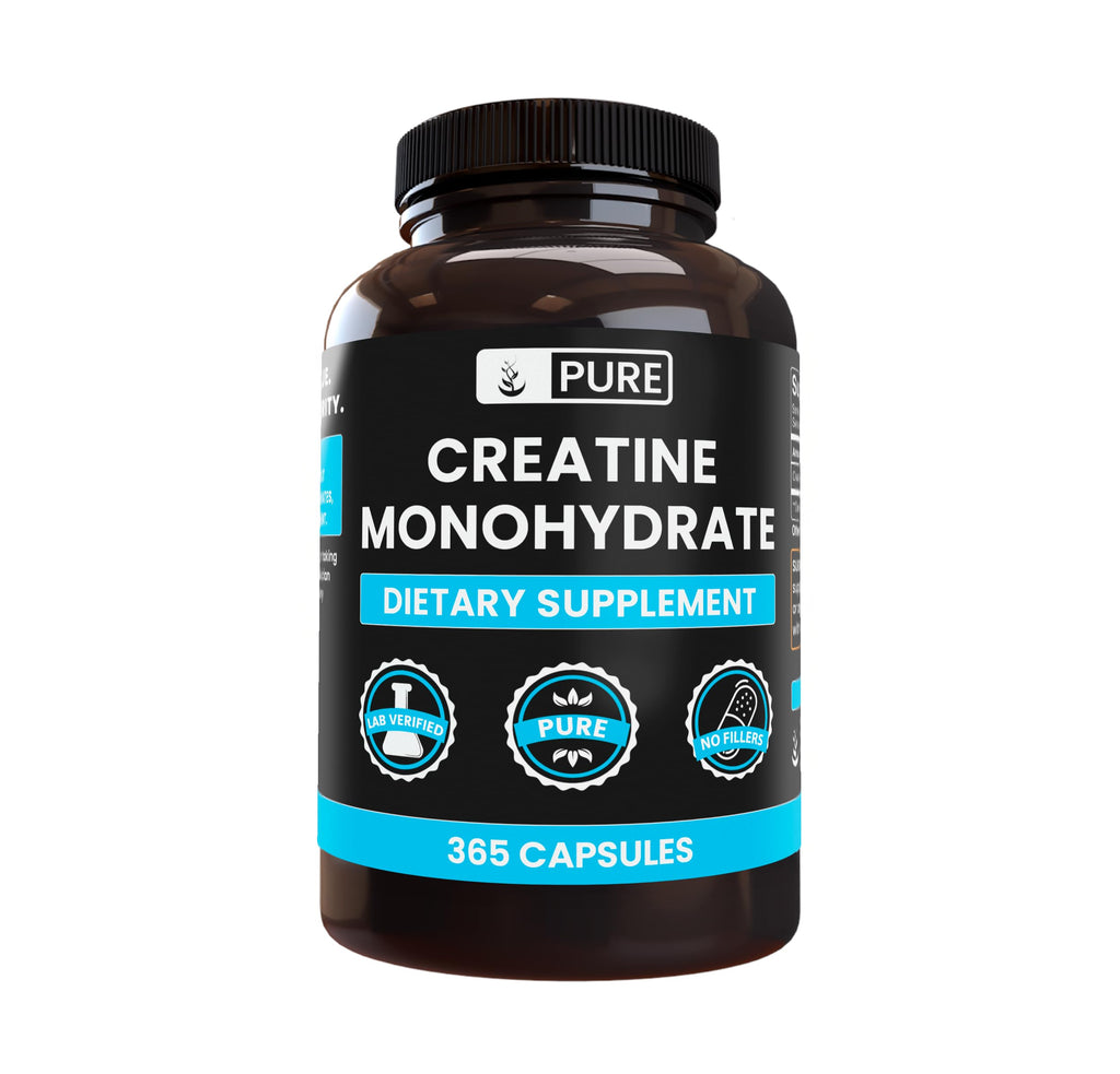 Creatine Monohydrate 365 Capsules L496